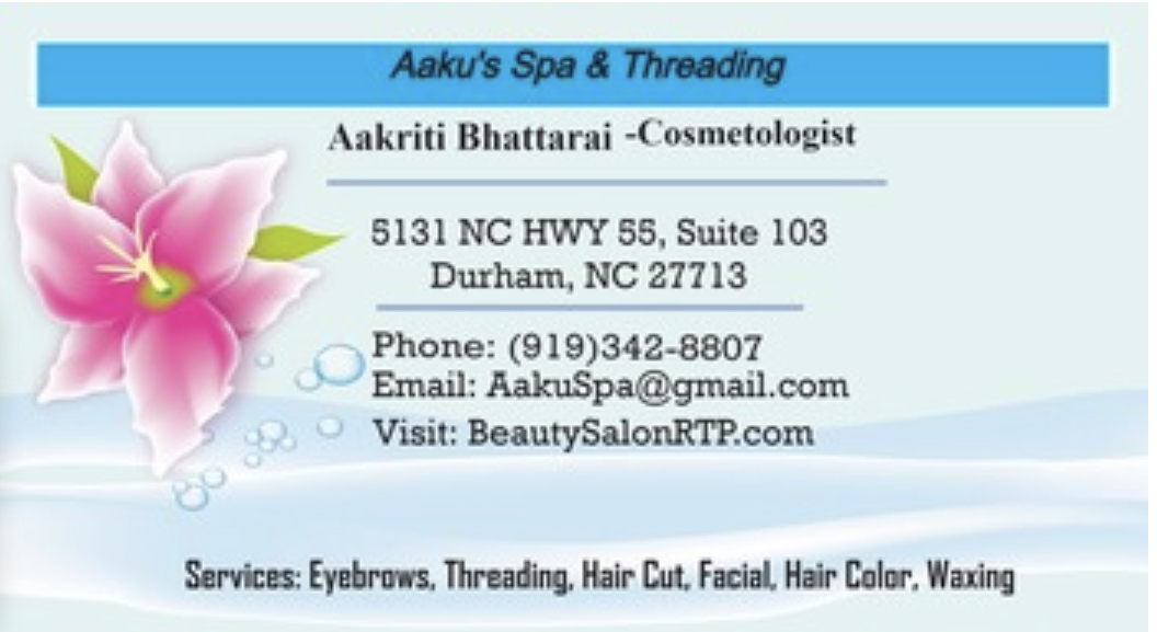 Aaku's Spa & Threading